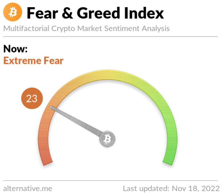 BrilloGP's tweet photo. #FearandGreedIndex #FGI at 23 Extreme Fear #BTC at 16.75k #Bullish on trend (Retracement). Buy the FEAR and HODL for financial freedom #Bitcoin #DigitalGold #InflationHedge #RecessionHedge #FUDisReal #JuneIsBottom #CEXisScam #DoNotTrustCEX https://t.co/QnS1gcYn6t