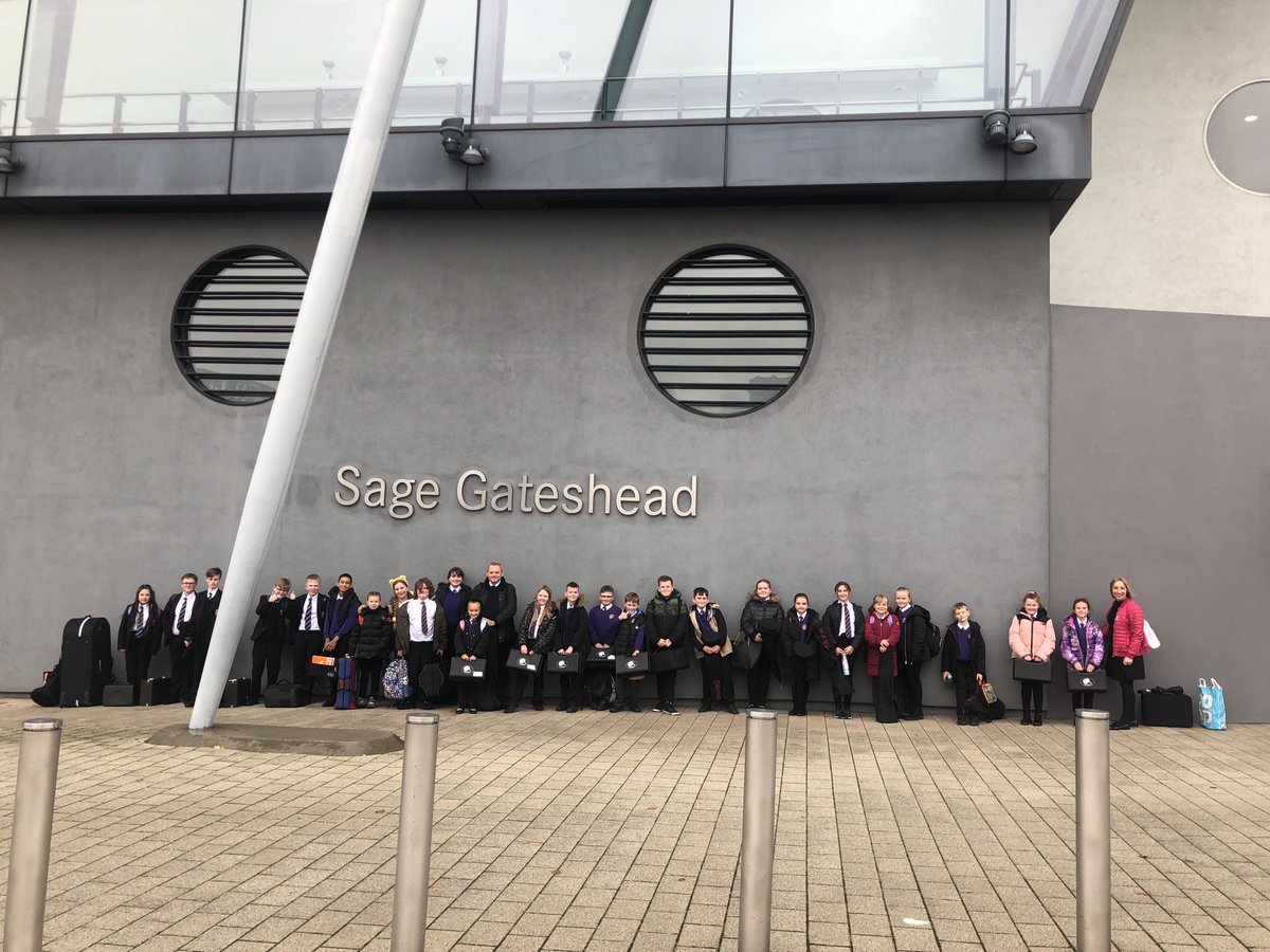 We have arrived at the Sage Gateshead! Rehearsals have started for our concert in Hall One this afternoon! The pupils (and staff!) are so excited! ⁦<a href="/NCEA_GD_Primary/">NCEA Grace Darling C of E Primary School</a>⁩ ⁦<a href="/NCEA_WL_Primary/">NCEA William Leech C of E Primary</a>⁩ ⁦<a href="/DukesMusic1/">Duke’s Music</a>⁩