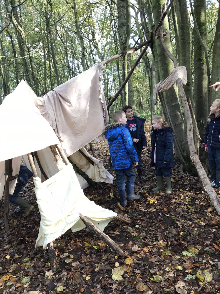 We are having a great time in the woods shelter and fence building. We have also made our very own Neolithic stone balls. Some super team work!