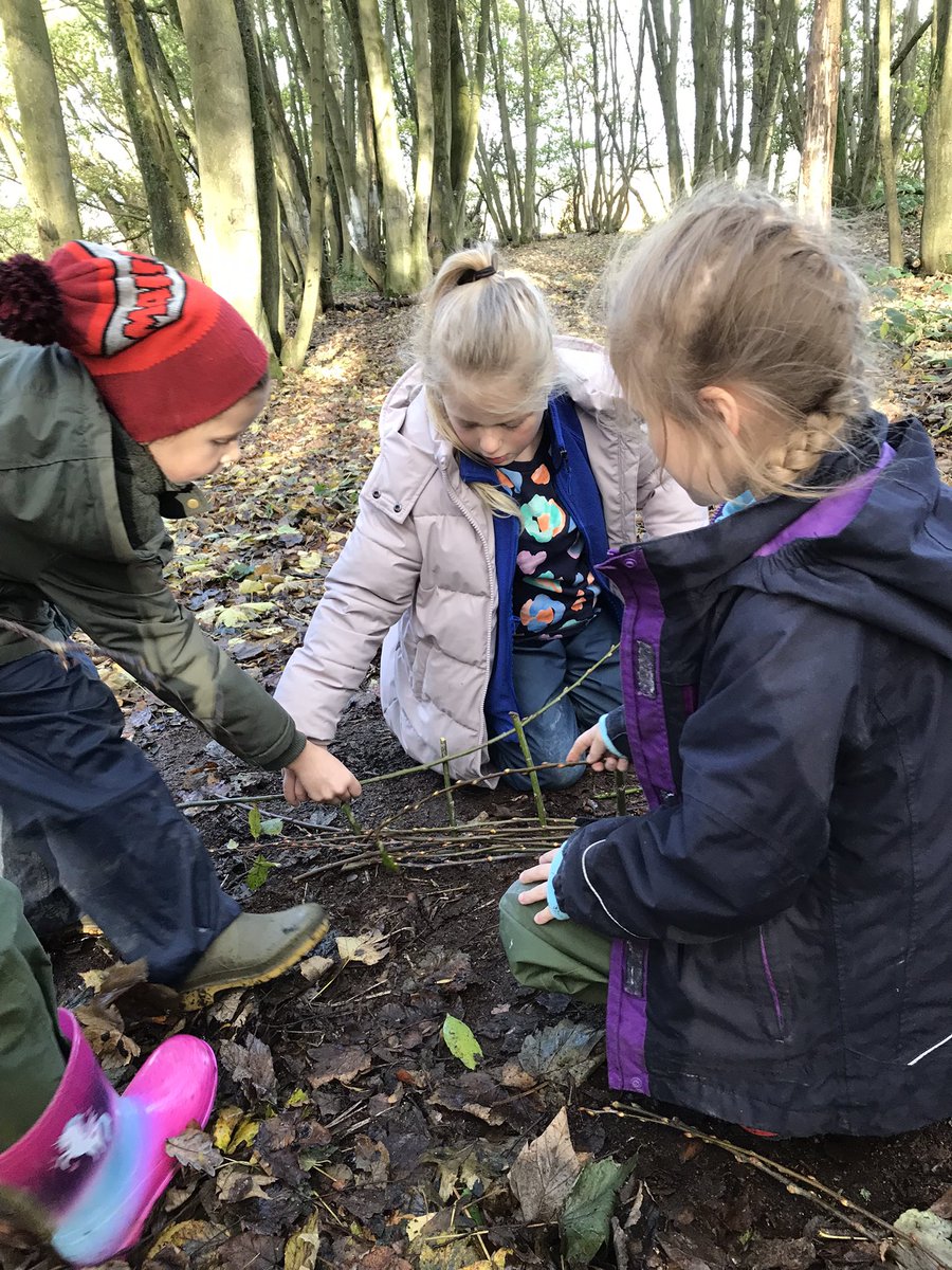 GtAddPrimary's tweet photo. We are having a great time in the woods shelter and fence building. We have also made our very own Neolithic stone balls. Some super team work! https://t.co/0pYe2q8L2r