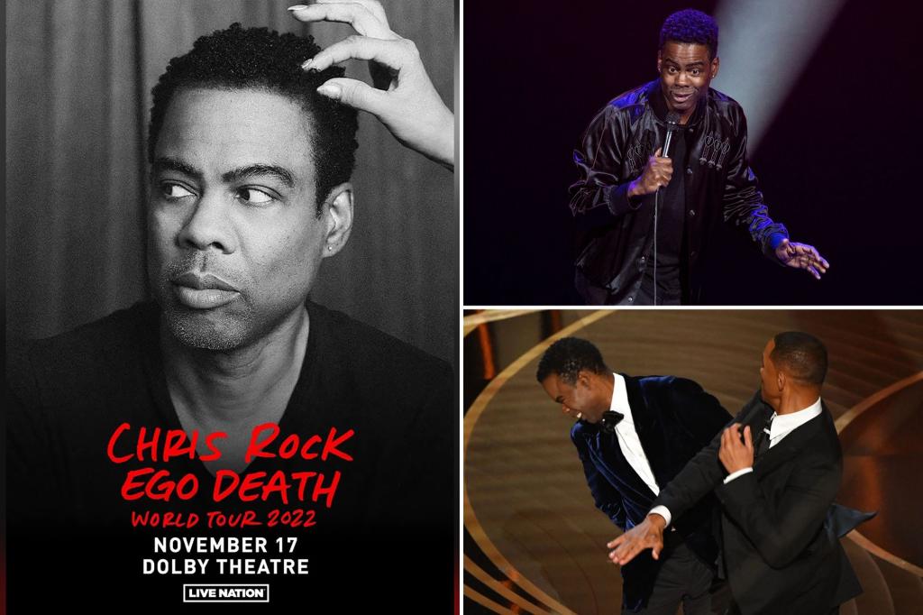 New York Post on Twitter "Chris Rock returns to site of infamous Will Smith slap https//t.co