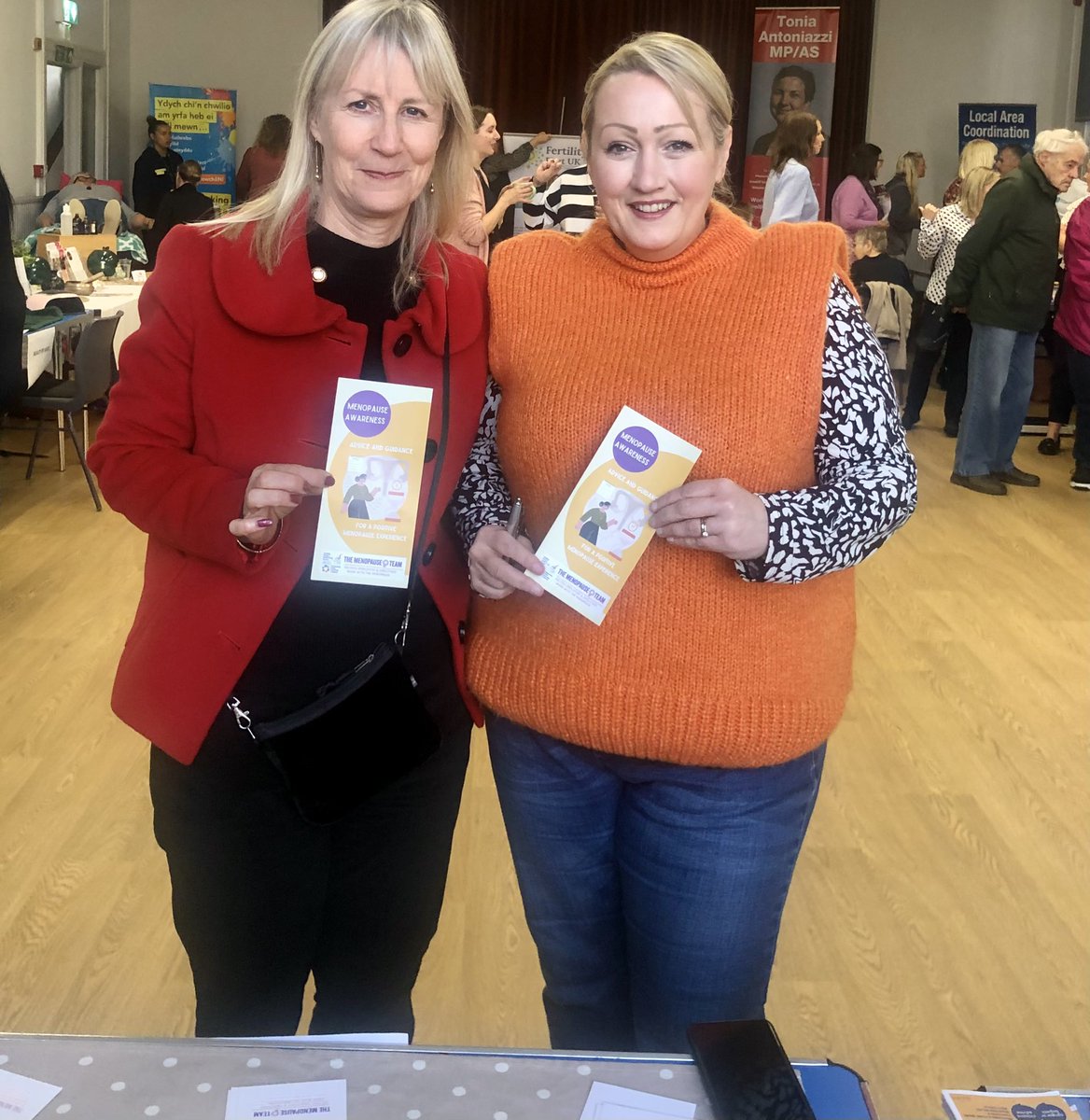 MenopauseTeam's tweet image. Great menopause conversation with @RebeccaEvansMS