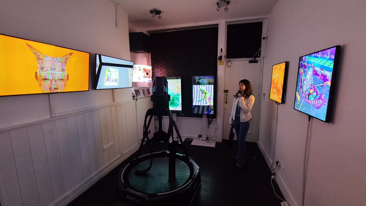 psynftart's tweet photo. Preview of @psynftart NFT London exhibition now open at @PsyborgGallery 

More details: https://t.co/FXavKXvDXo 

In this photo L to R ( @GummyLSD @MetaMushrooms @vinnikiniki  @FAmused @ClaudioBel2 @TheDudeA @KeVisuals1 )

#NFTLondon #NFTgallery #NFTs #NFTshow #NFTexhibition https://t.co/zbBV2FDBFb