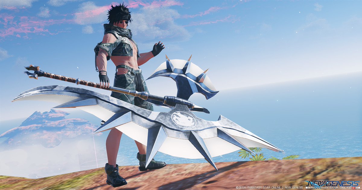 「ソードばっか撮ってるなぁ#PSO2NGS 」|武良左☃︎のイラスト