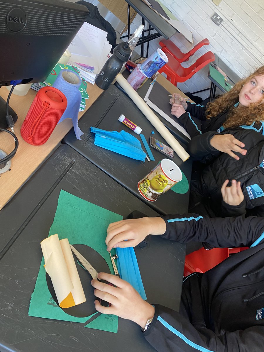 StDavidsGreenS1's tweet photo. This week at Green Schools the notice board subcommitee have continued working hard on posters to put up around the school. 
#greenschools #noticeboard https://t.co/uX3Nlv6RQQ