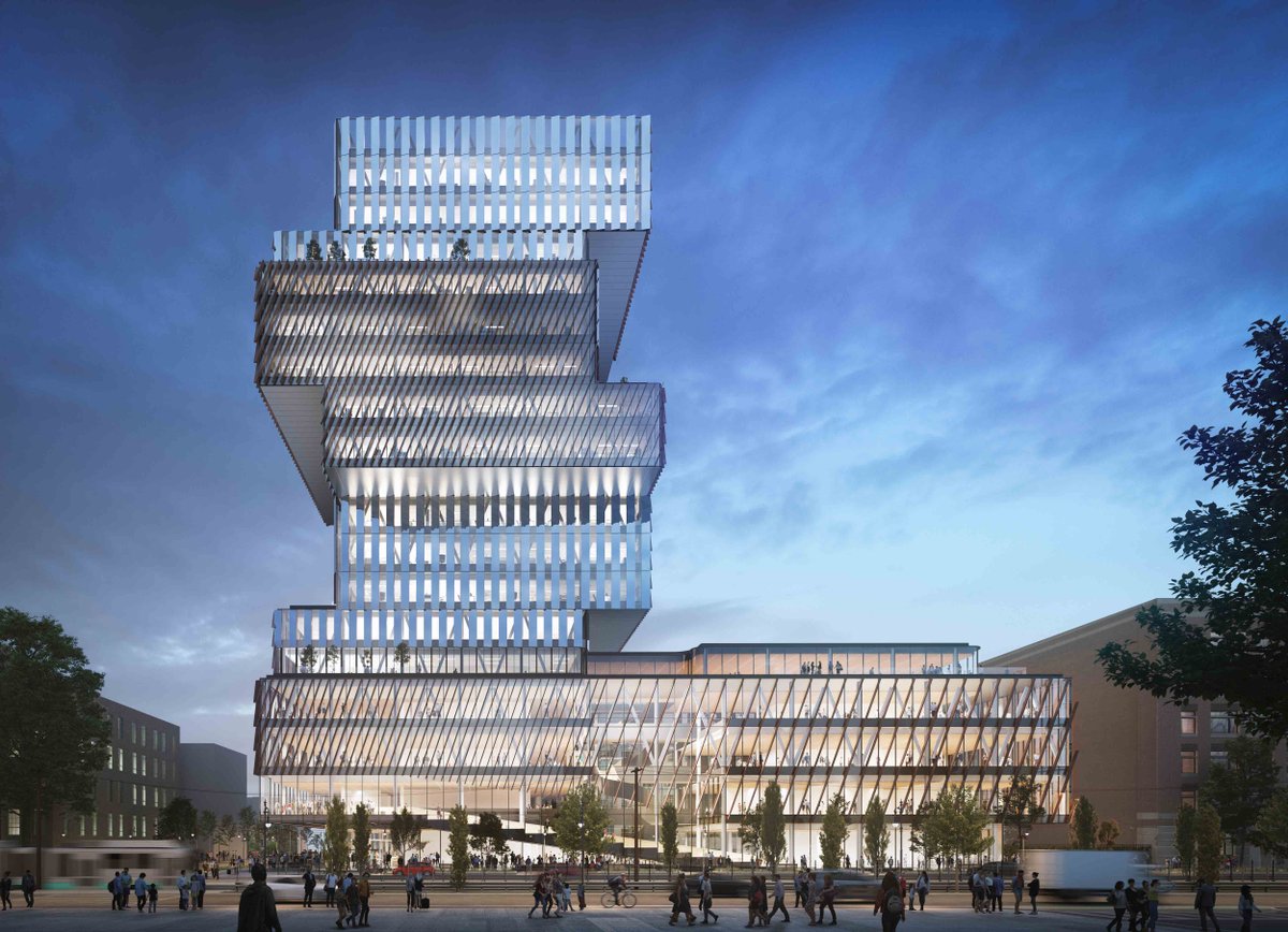 vqgray's tweet image. Bloomberg highlighted Suffolk Northeast&apos;s Boston University Center for Computing and Data Sciences project in a story about buildings that are pushing the envelope of architectural design in Boston. Congrats to the project team! #proveimpossiblewrong