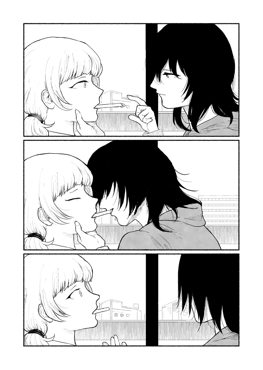 付き合いそうで付き合わない幼馴染の女女 (1/2)
#創作百合 