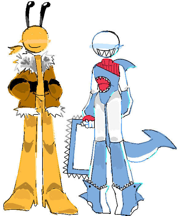 i actually love them so much im debating if i should make them anons
also sorry it looks crunchy free draw quality sucks