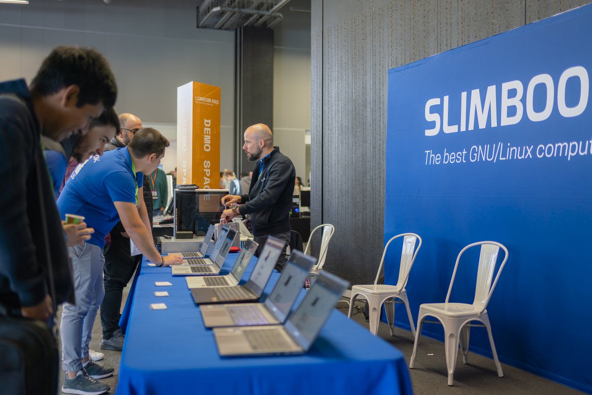 slimbook's tweet image. Un placer haber formado parte de este GRAN EVENTO, #LibreCon2022 y desde aquí, felicitar una vez más a @librecon y @mypublicinbox por el gran trabajo 👏👏👏 

Aquí os dejamos un poco de nuestro viaje y resumen del primer día🤗

youtube.com/watch?v=5UuJe0…