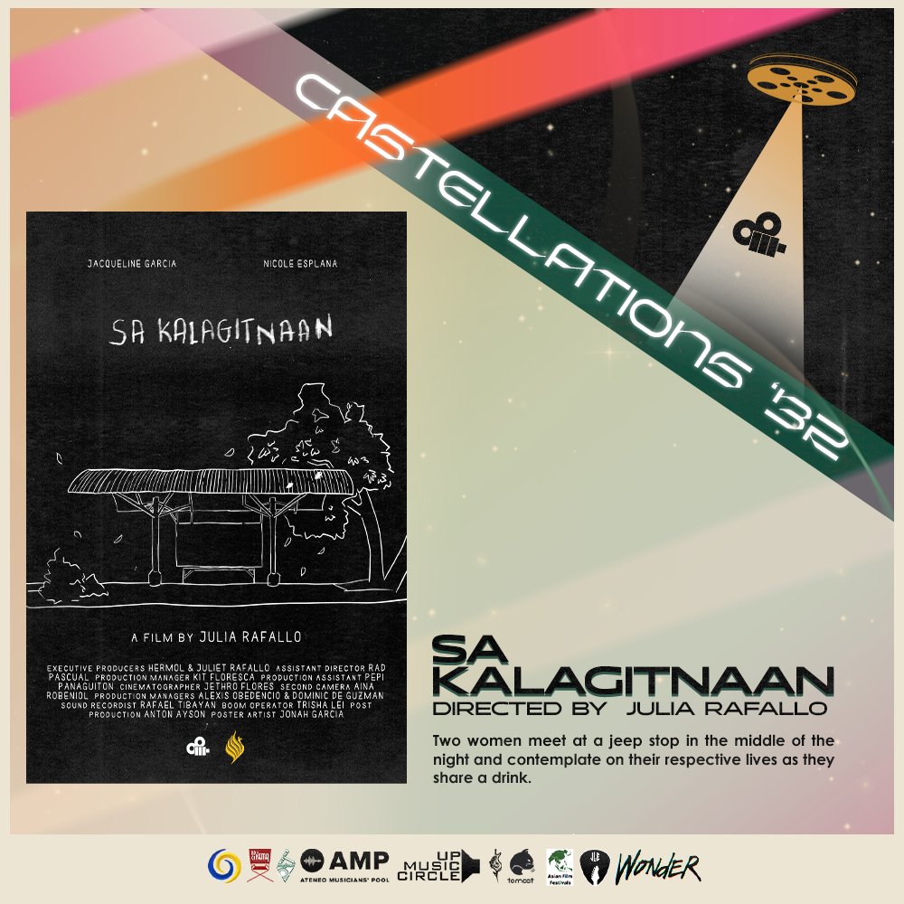 castpers's tweet photo. CO-PRESENTED BY:
UP Broadcasters' Guild • UP Cinema • Silip@Lente - AdU
ALSO BROUGHT TO YOU BY:
Ateneo Musicians' Pool • The UP Music Circle
#CASTELLATIONS32 #UPCAST
#KeepTheReelRolling https://t.co/QfsMhEUK48
