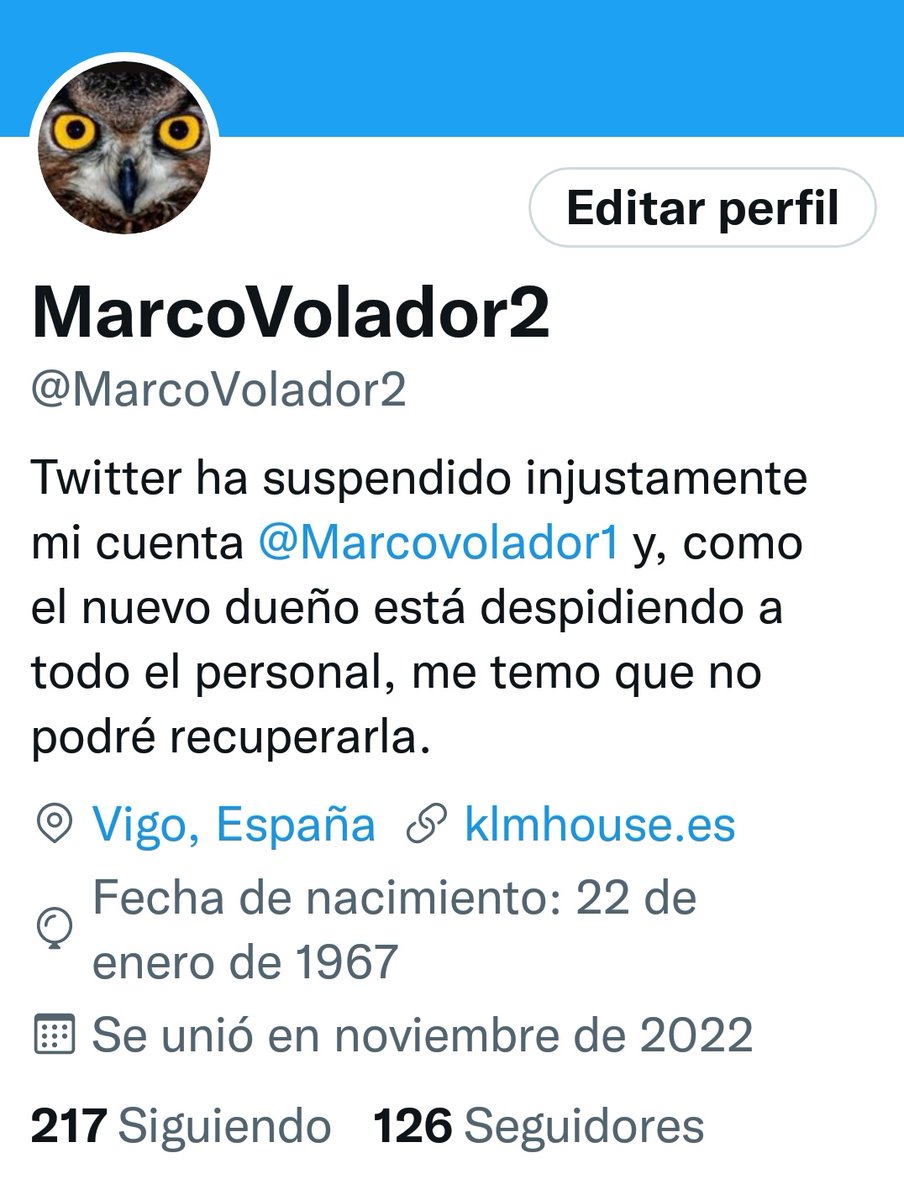 MarcoVolador2's tweet photo. @luisfernandez @Yoamoviajar_tv @ipatri @CaixaForum @deboviana @iatiseguros @CValencianaTB @lassandaliasde @elPachinko @NaiaRaBotia @anabmon @ElMundoMundial @VLC_Miguel @KLM_ES Un "megainfluencer" con 126 seguidores 🤣🤣🤣
#KLMHoseValència #ValènciaEsAhora
#CompromisoIATI
#ATB7Jerez https://t.co/jvs2HmTFxr