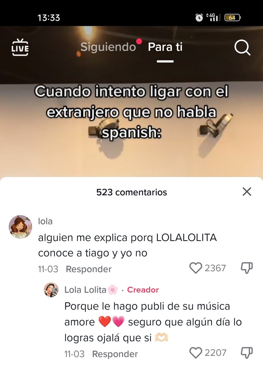 polcaparross's tweet photo. si lola pq Tiago justo necesita que tu le hagas publi pq al pobre y a su música no lo escuchan mucho. https://t.co/shHFdvMOkZ