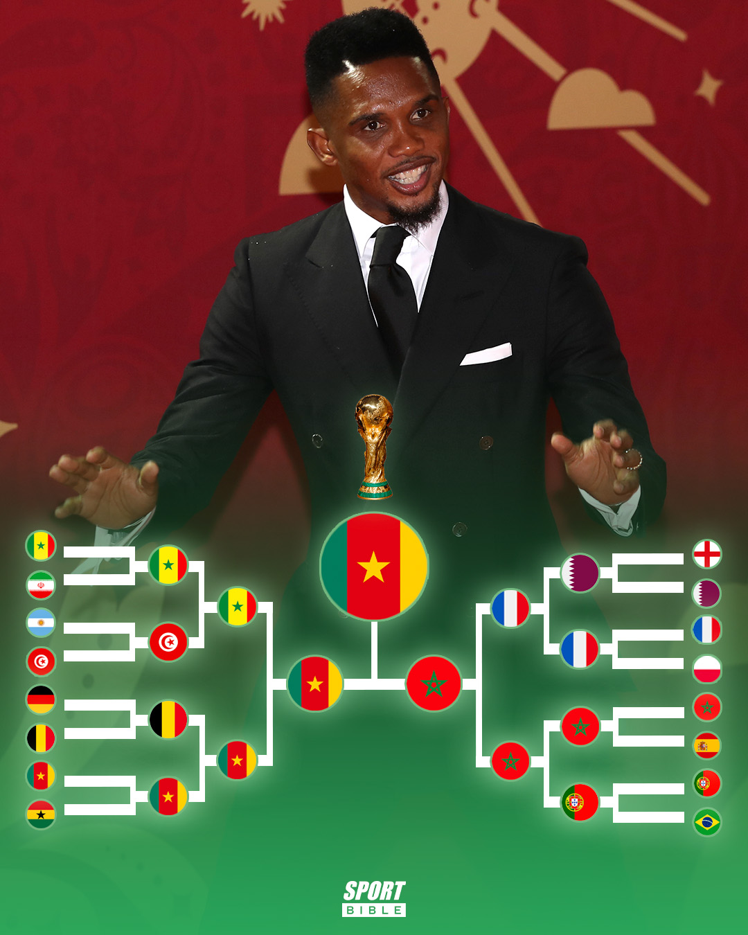 SPORTbible on Twitter "Samuel Eto's World Cup predictions are
