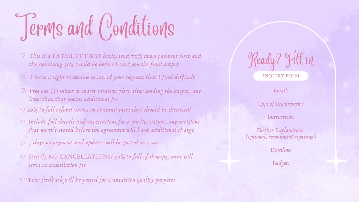 welcome to monowrites  ੈ✩‧₊˚

i'm your fairy !! ~ 🧚‍♀️💗 are you having a hard time with your acads? let me sprinkle some fairy dust on your way and *poof* it's all done ✨ 

wanna know more about my magic? check out my comms sheet and let a fairy handle it ✧.*