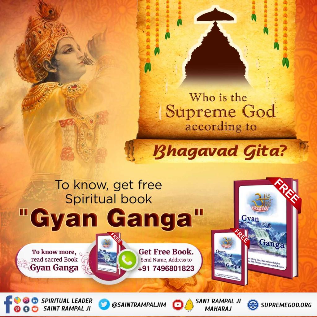 #RealKnowledge_Of_Gita
Chanting Om Mantra can never give Moksha complete salvation is only possible after obtaining scriptures based way of worship from a complete Guru. at present it is not available with anyone except Sant Sant Rampal Ji Maharaj.