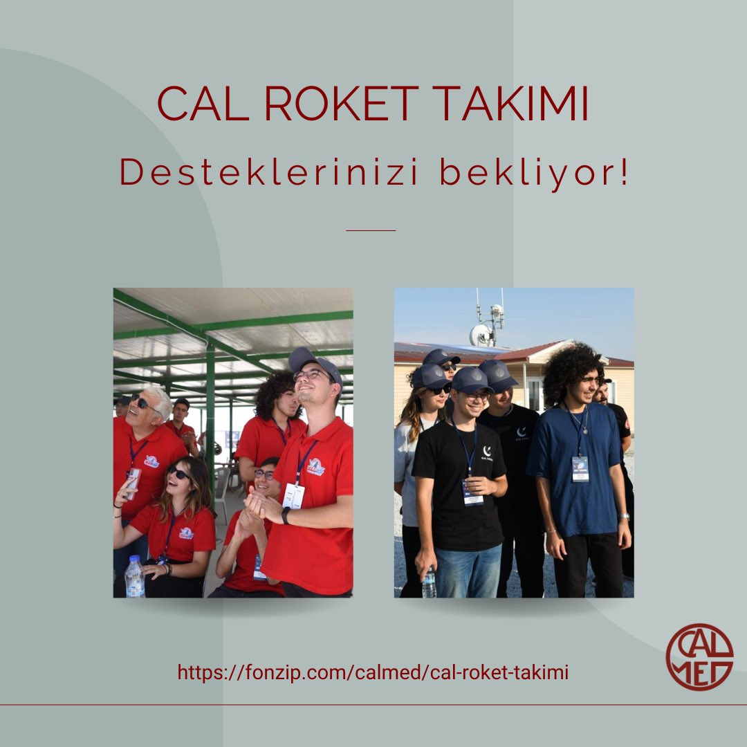 Geçtiğimiz sene ilk kez TEKNOFEST Havacılık, Uzay ve Teknoloji Festivali finalinde başarılı bir uçuş gerçekleştiren CAL Roket Takımı, TEKNOFEST 2023 için desteklerinizi bekliyor!
Siz de destek olmak için kampanya linkine tıklayabilirsiniz:
fonzip.com/calmed/cal-rok…