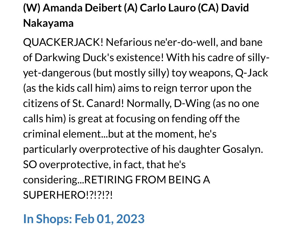 DuckTalks's tweet photo. Dynamite Comics Darkwing Duck #2 Synopsis #DynamiteComics #DarkwingDuck https://t.co/T1IrMbsfeb