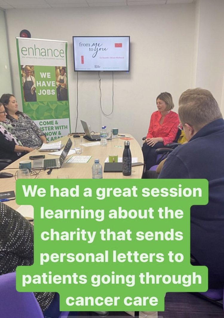 FromMeToYou (@frommetoyou01) on Twitter photo What a great session we had yesterday with <a href="/EnhanceCatering/">EnhanceCatering</a> introducing them to our charity. Looking forward to lots more letter love into 2023 🙏
<a href="/EvolveGroup_UK/">The Evolve Group</a> #charitysupport What a great session we had yesterday with <a href="/EnhanceCatering/">EnhanceCatering</a> introducing them to our charity. Looking forward to lots more letter love into 2023 🙏
<a href="/EvolveGroup_UK/">The Evolve Group</a> #charitysupport
