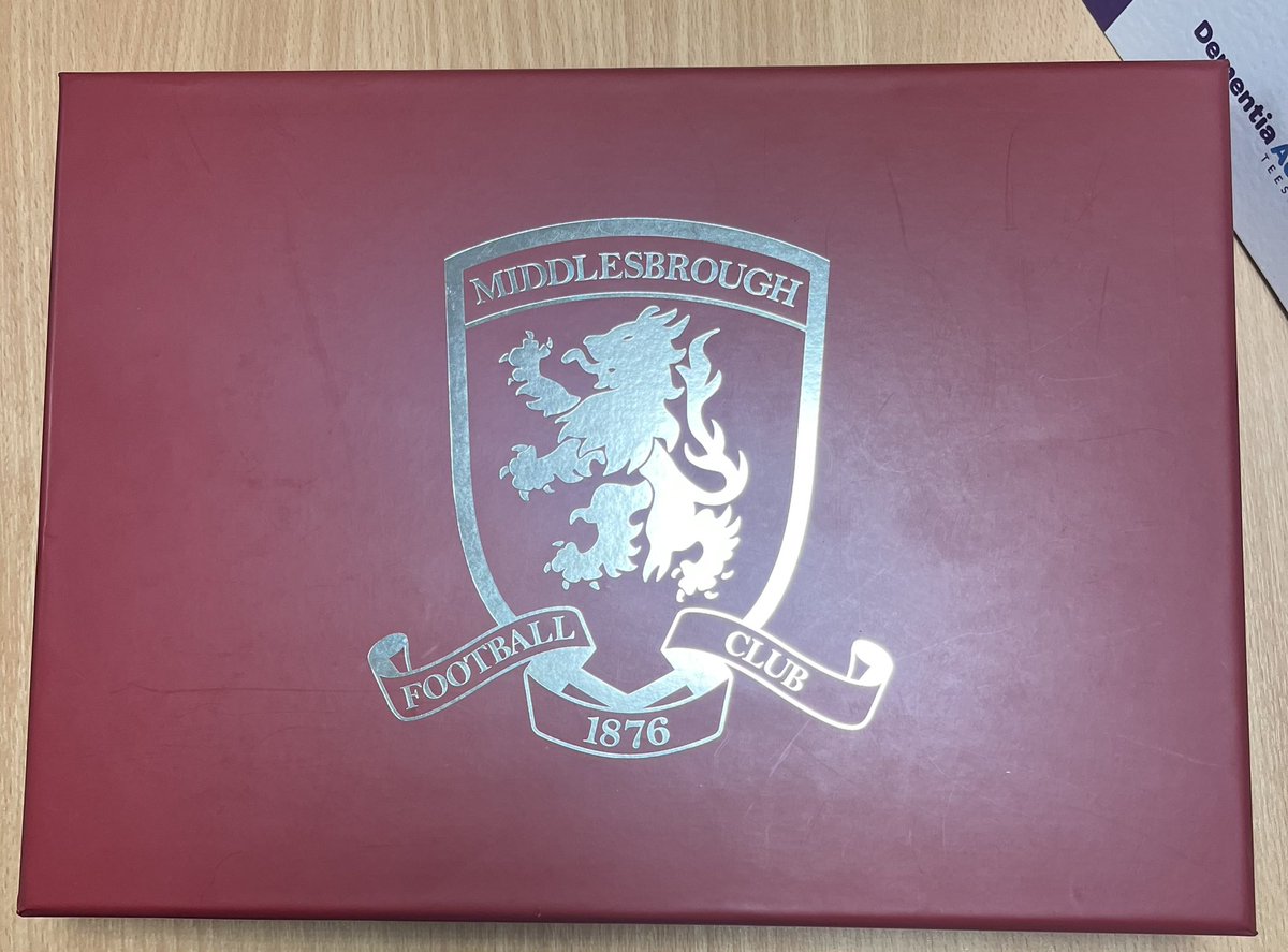 Anna (@annaannamwilson) on Twitter photo Well done Middlesbrough Football Club Foundation on the development of memory boxes in honour of former player Alan Peacock who is now living with dementia. Honour to meet Alan and receive a box for our patients to enjoy thank you <a href="/DATeesside/">Dementia Action Teesside</a> <a href="/Boro/">Middlesbrough FC</a> <a href="/MFCFoundation/">MFC Foundation</a> <a href="/South_Tees_TCVs/">Therapeutic Support @ South Tees</a> Well done Middlesbrough Football Club Foundation on the development of memory boxes in honour of former player Alan Peacock who is now living with dementia. Honour to meet Alan and receive a box for our patients to enjoy thank you <a href="/DATeesside/">Dementia Action Teesside</a> <a href="/Boro/">Middlesbrough FC</a> <a href="/MFCFoundation/">MFC Foundation</a> <a href="/South_Tees_TCVs/">Therapeutic Support @ South Tees</a>