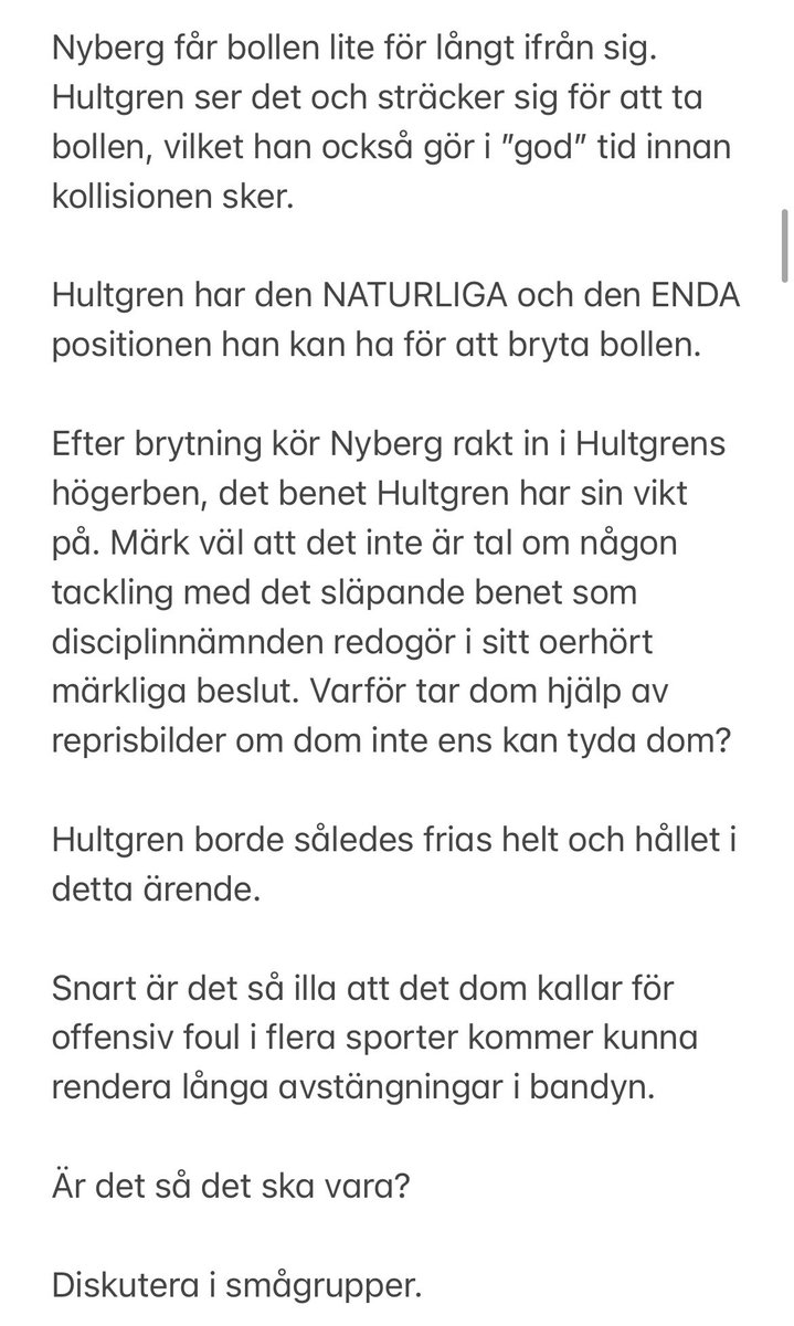 Uttalande! #viharettproblem