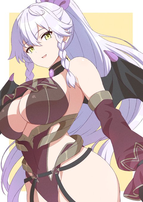 火セシリア 黒翼の夢魔ver
#エピックセブン 
#E7Art 
#epicseven 