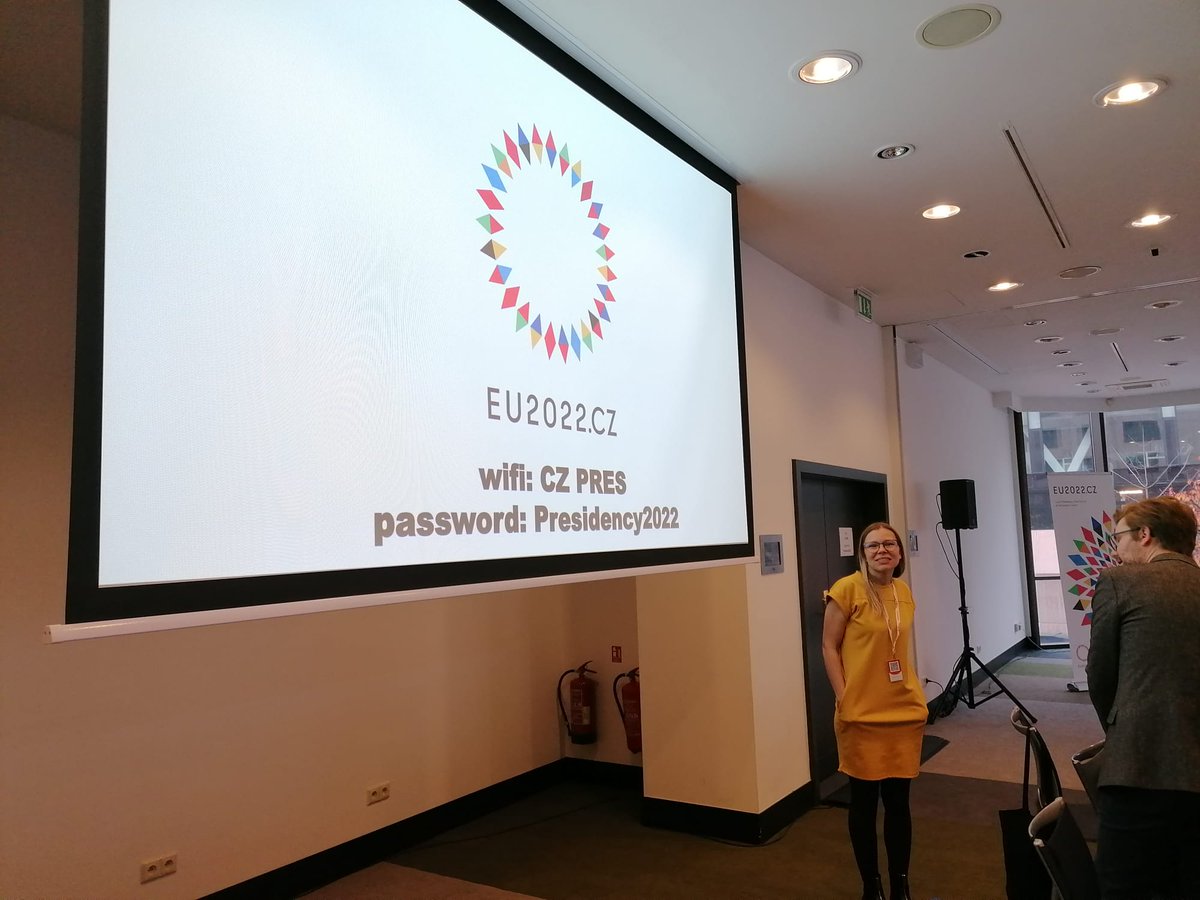 euromemories's tweet photo. #EUROMNetwork⚡️ Today we are in #Prague to present our project as a beneficiary organization of the #CERV programme @EU_Justice @EU_Commission  during the conference of National Contact Points held in the frame of the Czech Presidency of the Council of the EU @EU2022_CZ https://t.co/HIqaLLIMlV