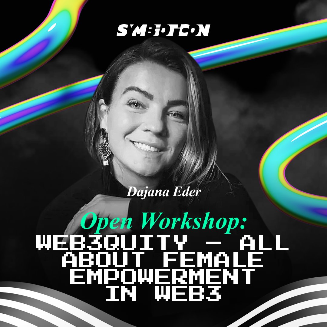 Mitmachen, Exponate erleben und Neues ausprobieren – die #Symbioticon22 wird interaktiv! Für die Teilnehmenden in Frankfurt a.M. stehen dabei auch die Türen des Open Workshops von Dajana Eder offen: "WEB3QUITY - all about #femaleempowerment in #web3". symbioticon.de/de/programm