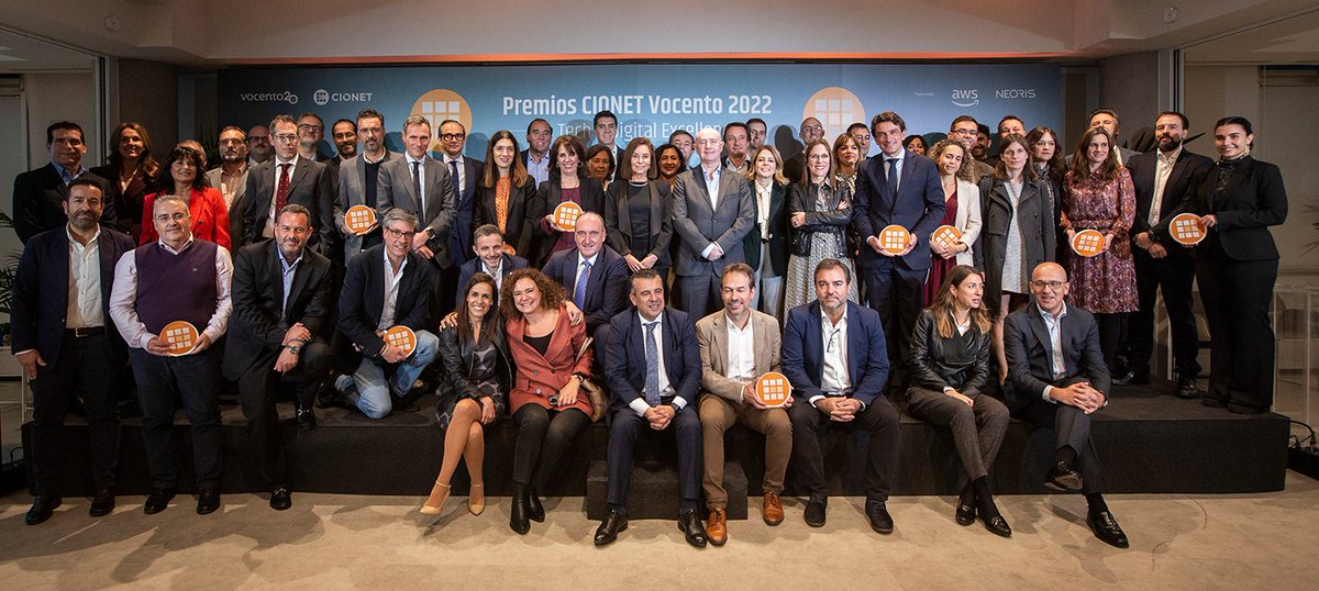 cisco_spain's tweet photo. 🎉 Enhorabuena a #Cisco España por recibir el premio CIONET-Vocento 2022 en la Categoría #Seguridad recogido por Roberto Moral, líder de arquitecturas.
 
¡Nuestras felicitaciones al resto de premiados y a la organización! https://t.co/FhRluT7PH0  
 
@Vocento @CIONET https://t.co/DKWew9IN16