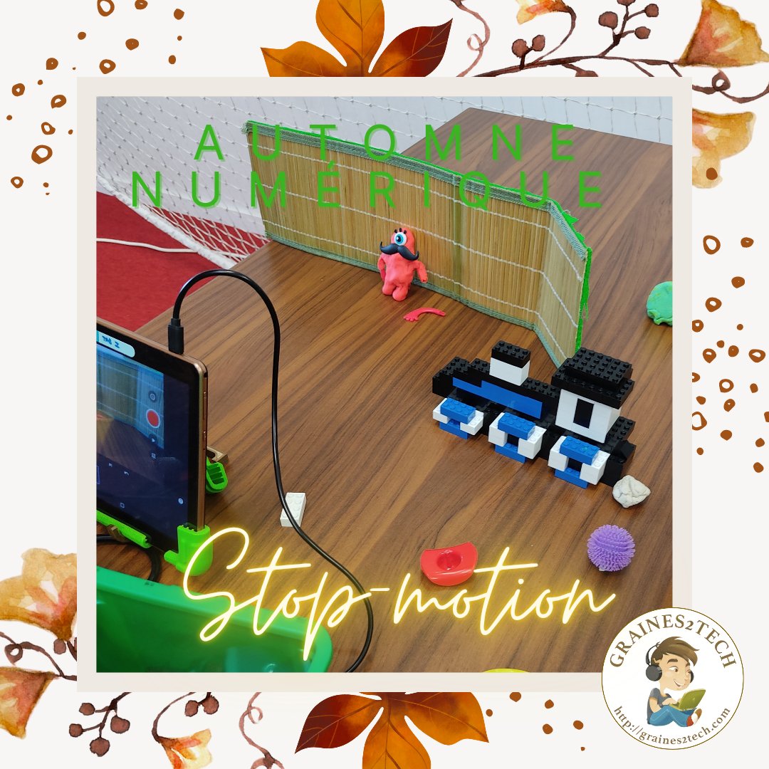 Journée d'ateliers à #AutomneNumerique de <a href="/FeminaTechFR/">Femina Tech</a> Les collégiens et lycéens mêlent numérique, briques et pâte à modeler avec bonheur !
#numerique #stopmotion #microbit #orientationprofessionnelle #fun