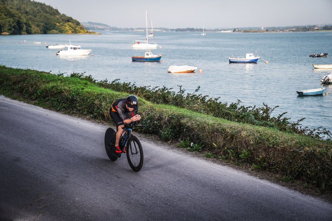 Runner Up - Stafford Vigors, UCD SAFS, completing the Iron Man in Cork. Gorgeous shot, and impressive work!
