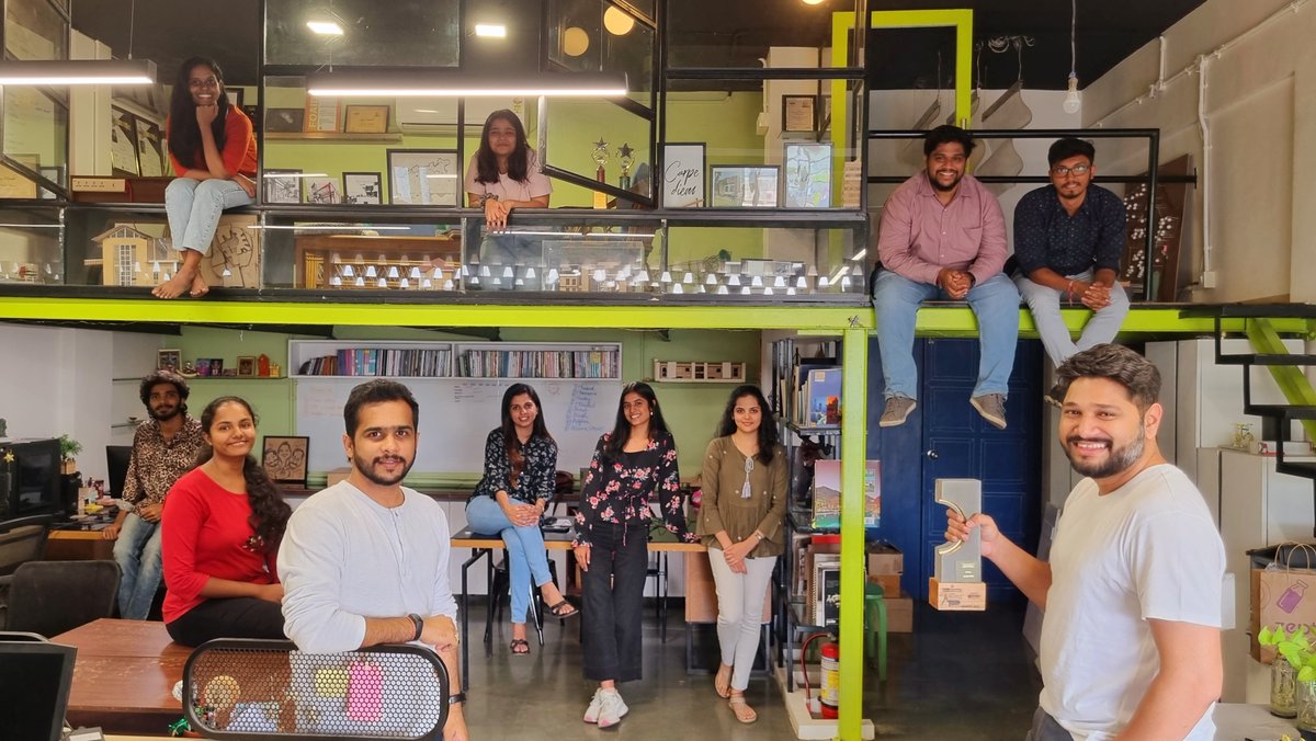 StudioTAB1's tweet photo. #TABfam - We work together and celebrate together!

Aces of Space | Interior Design- Kitchen Design Project of the Year for the project Śillaka (शिल्लक) - A fine balance. https://t.co/0FZAGh5f9w