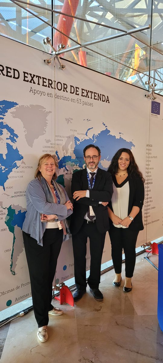 ArgosConsulting's tweet photo. Nuestr@s compañer@s de Argos Benelux y Argos Japón han estado presentes esta semana en los encuentros de internacionalización de Andalucía, Extenda Global 2022, asesorando a decenas de empresas de diferentes sectores sobre cómo abordar ambos mercados. https://t.co/D8YEV5ITrk