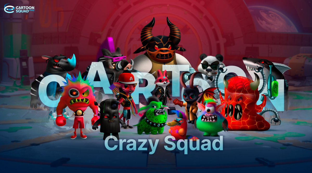 Cartoon Crazy Squad (@cartooncrazysqd) on Twitter photo 🚨🚨🚨Cartoon Crazy Squad #GIVEAWAY
5x0.1 ETH
✅Follow <a href="/CartoonCrazySqd/">Cartoon Crazy Squad</a> & @CraziestBoSS
✅ Like❤️ & RT🔁 THIS and 2️⃣ more <a href="/CartoonCrazySqd/">Cartoon Crazy Squad</a> Tweets
✅Tag 3️⃣ friend
✅REPLY WITH #CartoonCrazySquad
(We DO check 👀👀👀)
7 days
Good luck ❤️🔥
#NFT #NFTGame #NFTCommmunity #NFTGIVEAWAY 🚨🚨🚨Cartoon Crazy Squad #GIVEAWAY
5x0.1 ETH
✅Follow <a href="/CartoonCrazySqd/">Cartoon Crazy Squad</a> & @CraziestBoSS
✅ Like❤️ & RT🔁 THIS and 2️⃣ more <a href="/CartoonCrazySqd/">Cartoon Crazy Squad</a> Tweets
✅Tag 3️⃣ friend
✅REPLY WITH #CartoonCrazySquad
(We DO check 👀👀👀)
7 days
Good luck ❤️🔥
#NFT #NFTGame #NFTCommmunity #NFTGIVEAWAY