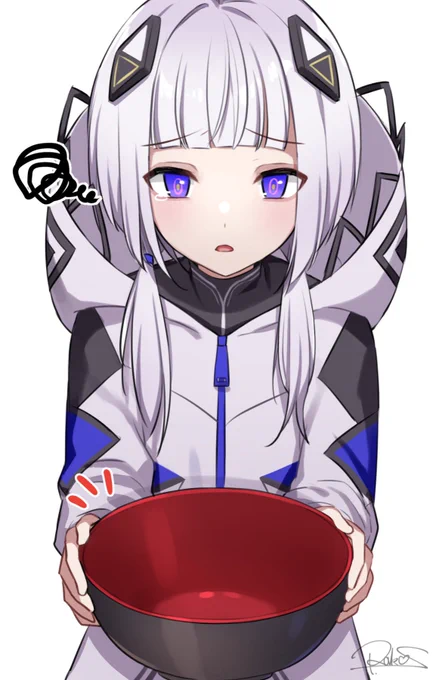 1いいねごとに1本うどんが増える可不ちゃん#可不#可不美術部 