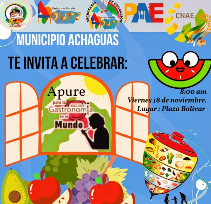 cnaeoficial's tweet photo. La familia CNAE del Edo. Apure, te invita a participar en el Encuentro "Una Ventana para la Gastronomía en el Mundo", tendrá lugar en la Plaza Bolivar, apartir de las 8:00 am. @NicolasMaduro
@_LaAvanzadora
@pedrodiazg59

¡Te esperamos! https://t.co/rRp6LzX54h