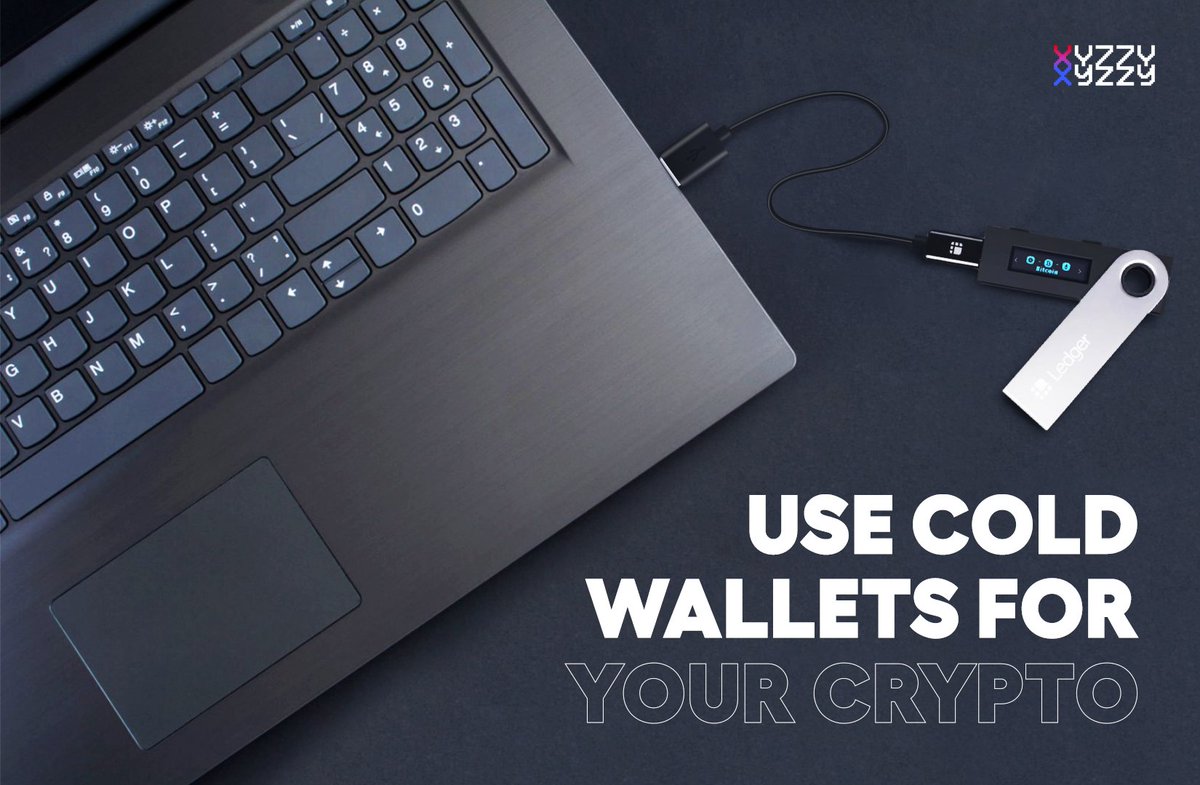 We desperately want to hodl without worrying about the safety of our crypto, which is why we recommend storing it in a cold wallet, as it is completely offline, safe, and secure🔐