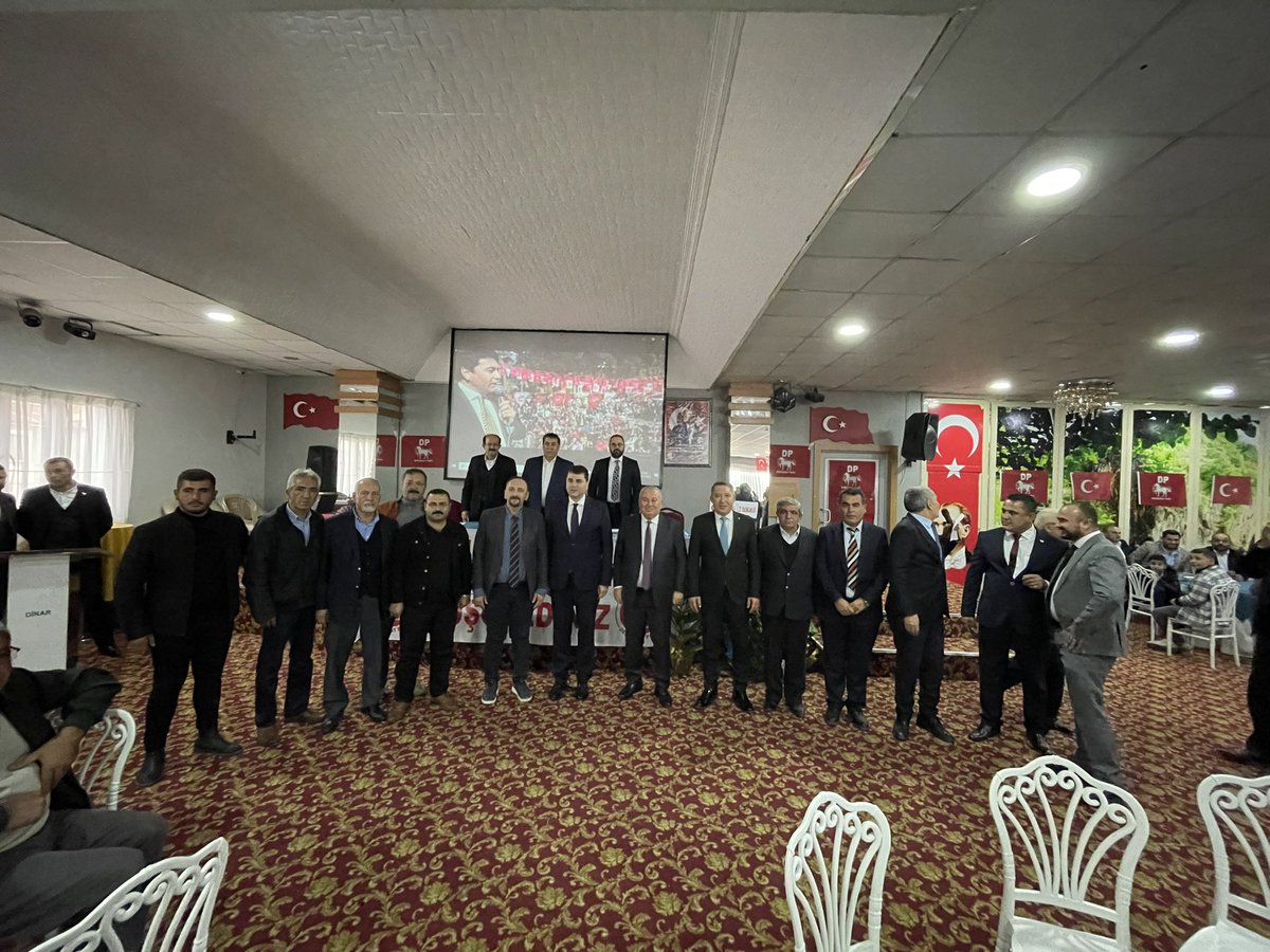cenginyurt52's tweet photo. KIRAT DİNAR’DA ŞAHA KALKTI.
Sn G.Bşk.Gültekin UYSAL beyefendinin katılımlarıyla
Demokrat Parti Dinar ilçe kongremizi gerçekleştirdik.
Göreve seçilen ilçe başkanımız sn Erdal Güçlü ve yönetimine başarılar dilerim.
Mahkum değilsin güzel Ülkem Demokratlar var. https://t.co/aBNAJzBDj3