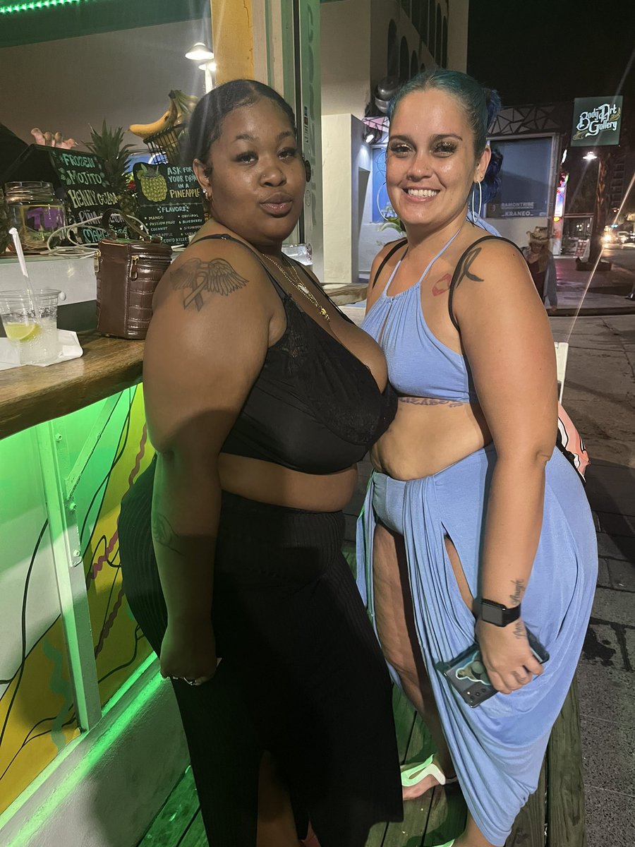 for bbw lovers on Twitter: "Out for empanadas in Puerto Rico with @freakta1es & @spicyispicante"