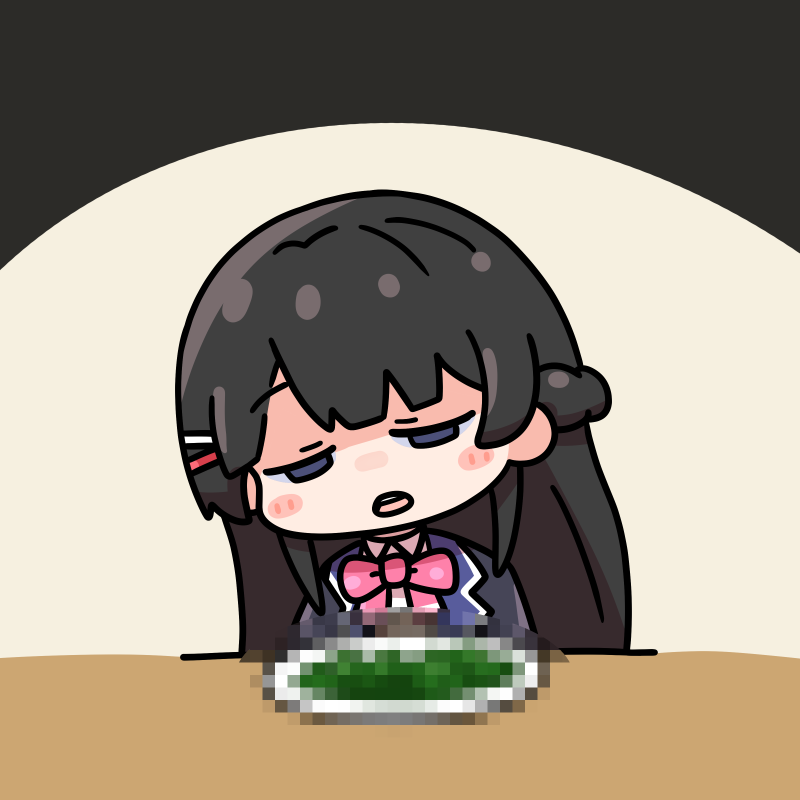 月ノ美兎 「絶命した委員長#みとあーと 」|ぽんがりのイラスト