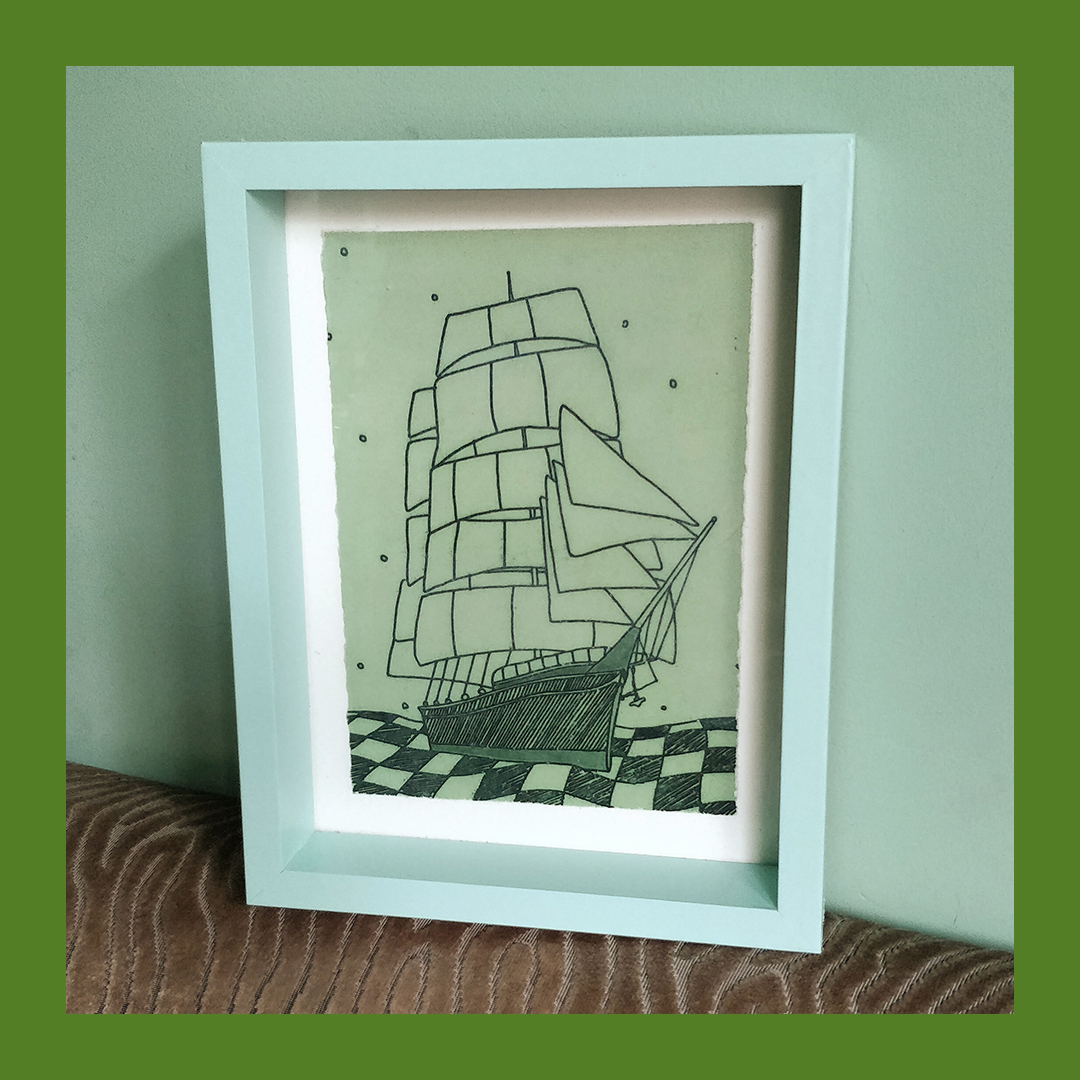 Christmas fair tomorrow btw 1.30-5.30pm at St Peter's Brockley. 

Three more artists to introduce to you. 

First up is local printmaker Giulia Zaniol.