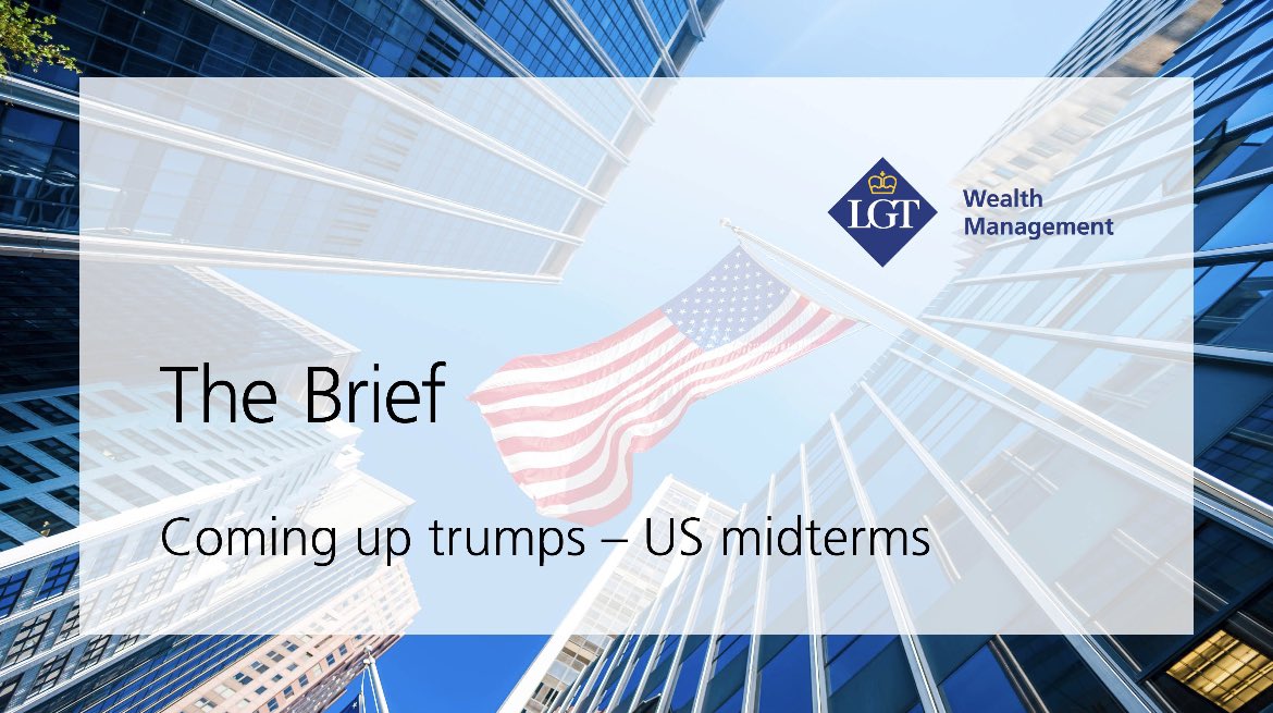 This week in #TheBrief, Tammy Hall, Head of Portfolio Management, LGT Wealth Management US, reviews the headline results of the US midterms.

Read the full article here: bit.ly/3gilute
