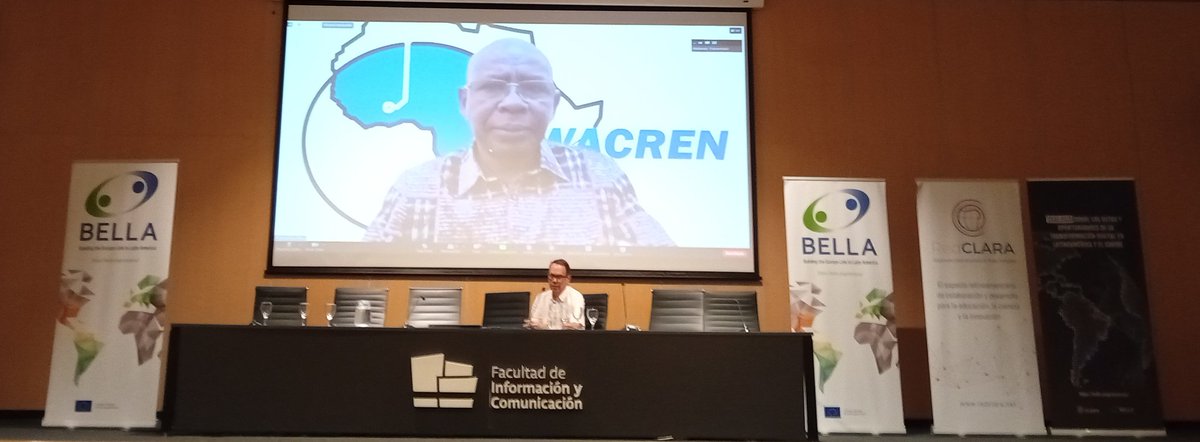 lamadrid_79's tweet photo. Espacio de colaboración internacional organizado por @RedCLARA Comparten sus experiencias las Redes Nacionales de Educación e Investigación de Canadá @CANARIE_Inc, Europa @GEANTnews, Estados Árabes @ASRENorg y Centro Oeste de África @WACREN #REDUNIV @RedunivCuba #Cuba @CubaMES https://t.co/7Uc5hXzQmh