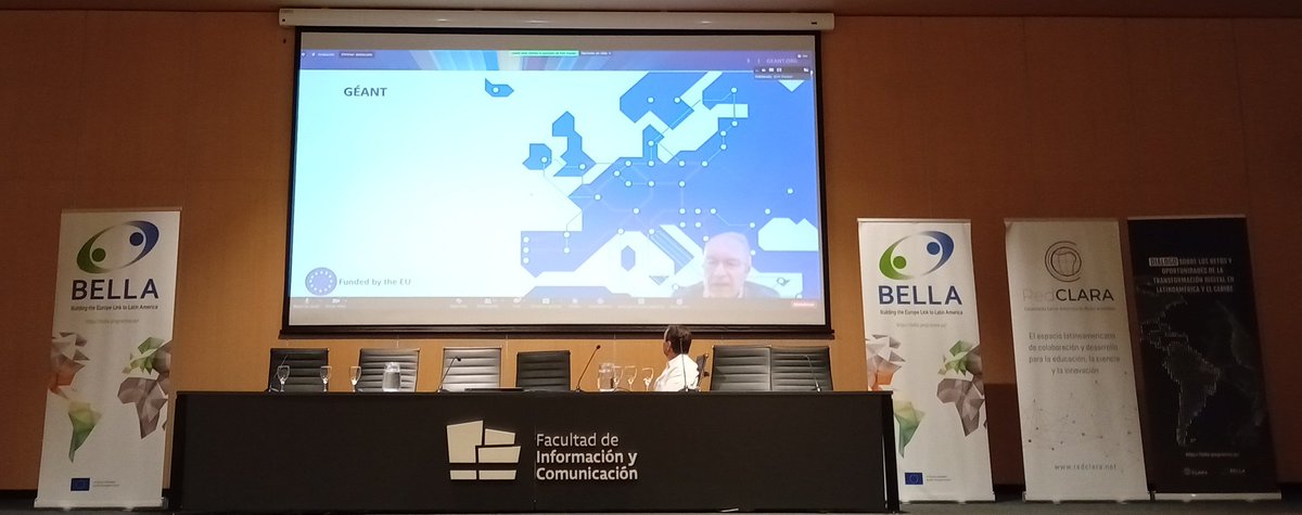 lamadrid_79's tweet photo. Espacio de colaboración internacional organizado por @RedCLARA Comparten sus experiencias las Redes Nacionales de Educación e Investigación de Canadá @CANARIE_Inc, Europa @GEANTnews, Estados Árabes @ASRENorg y Centro Oeste de África @WACREN #REDUNIV @RedunivCuba #Cuba @CubaMES https://t.co/7Uc5hXzQmh