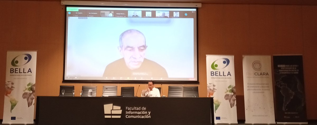 lamadrid_79's tweet photo. Espacio de colaboración internacional organizado por @RedCLARA Comparten sus experiencias las Redes Nacionales de Educación e Investigación de Canadá @CANARIE_Inc, Europa @GEANTnews, Estados Árabes @ASRENorg y Centro Oeste de África @WACREN #REDUNIV @RedunivCuba #Cuba @CubaMES https://t.co/7Uc5hXzQmh