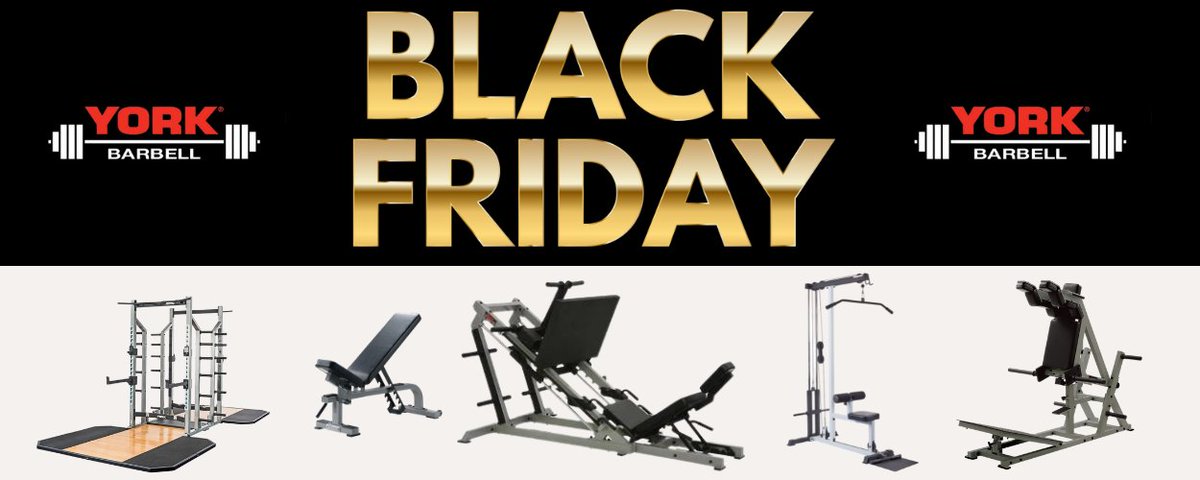 PerfectGymSolu1's tweet photo. EARLY BIRD BLACK FRIDAY DEALS - HUGE SAVINGS ON YORK BARBELL GEAR - https://t.co/6PanskAbju https://t.co/ZzNMSMqNNp