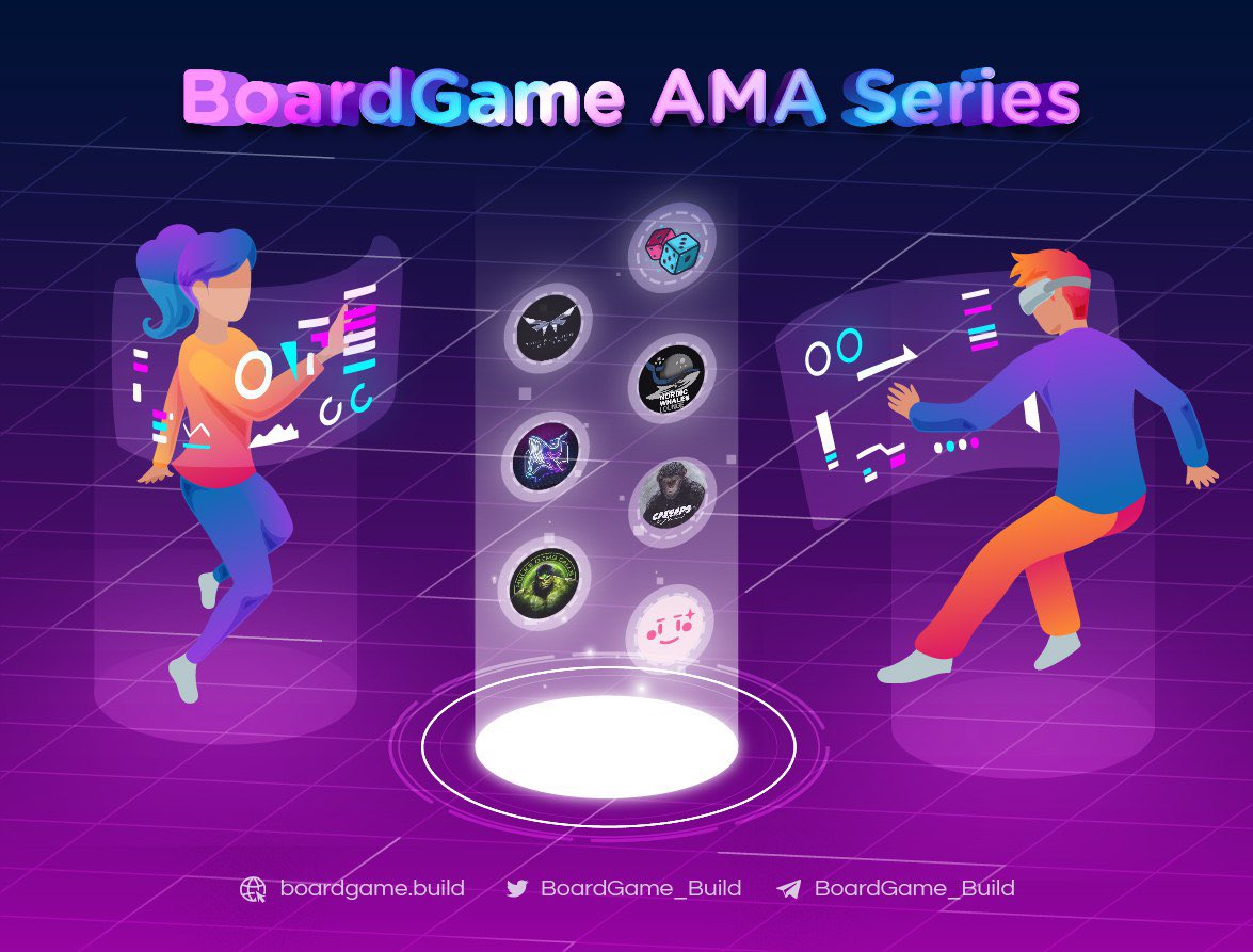 BoardGame_Build's tweet photo. 🎲LET’S LEARN MORE ABOUT BOARD GAME, SOLID CONCEPT AND IT IS IMPORTANT TO KNOW MORE ABOUT THE BENEFITS OF $BOARD. 

We are running a series of AMA with several crypto communities to introduce our project from now on! 

https://t.co/Ce8mz3TxRx https://t.co/yNSv0OX4Ap