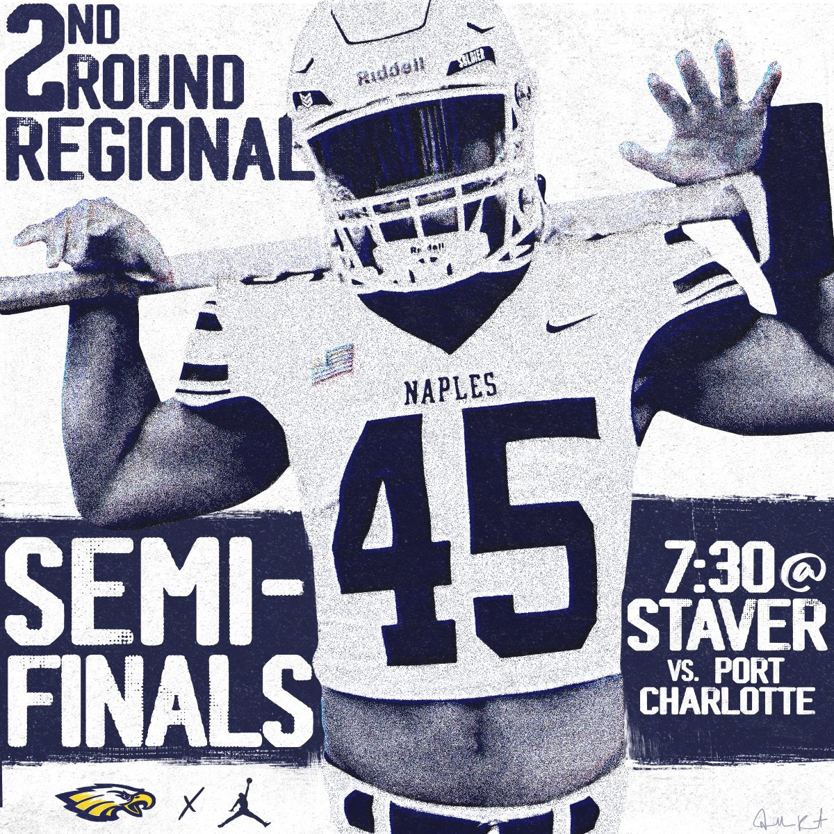 GAMEDAY!!
 🏟️: Staver Field 
 ⏰: 7:30PM
📻: @TheSharpDW <a href="/WGUF989/">NAPLES' FM TALK</a>
🎟️: gofan.co