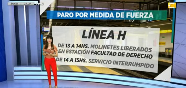 lauyateloavise's tweet photo. De 14 a 15 habrá #paro en #LineaH por medida de fuerza de @prensadelsubte #meteodelegados #YaTeLoAvisé @Emova_arg https://t.co/9iWLHZbFe9