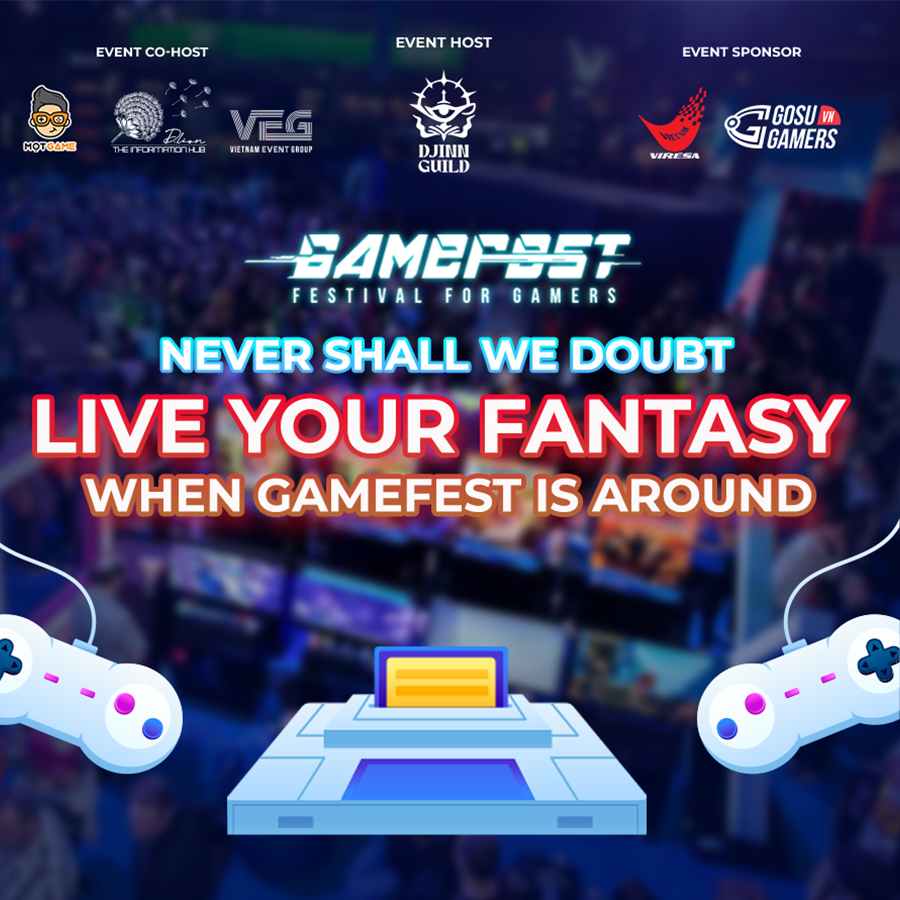 GameFest2022's tweet photo. 🔥Never shall we boubt
🔥Live your FANTASY when GameFest is around. 

👉Join us at the GameFest and experience being a pro esports gamer! 🎮

🌟Remember to follow us to update the latest news!
#GameFest #Festival_For_Gamer https://t.co/MesQlpnk9G