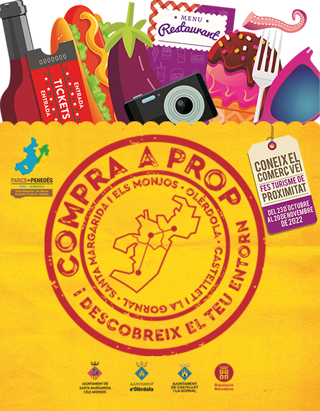 smmonjos's tweet photo. DemĂ ĂŠs el darrer dia per a participar al sorteig de 78 premis amb Compra a Prop i coneix el teu entorn!
Premis que inclouen Ă pats a restaurants, visites turĂstiques, visites a cellers o lots de productes dâalimentaciĂł.
#penedesturisme #compraaprop @AjCastelletiG @AjOlerdola https://t.co/Yb7HEYbUsY